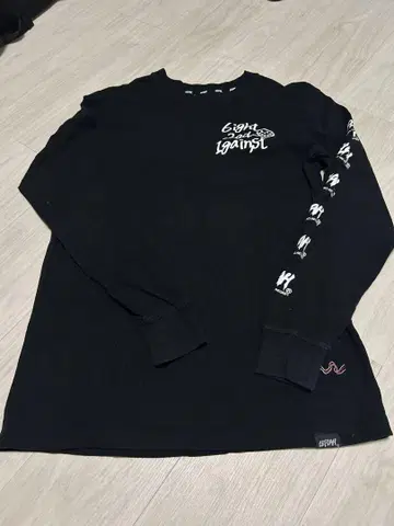 LEFLAH 블랙 긴팔 셔츠