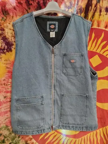 Dickies 데님 베스트 2XL
