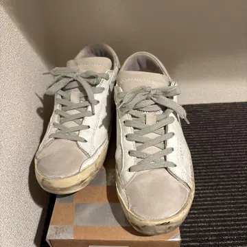 GOLDEN GOOSE 스니커즈 화이트x그레이