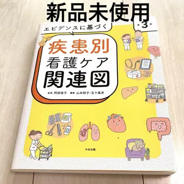 질환별 간호 케어 관련도 제3판 중앙법규 텍스트 참고서