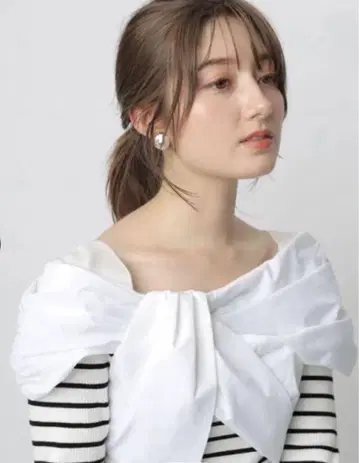 아푸와이저 리셰 보더 리본 니트 M