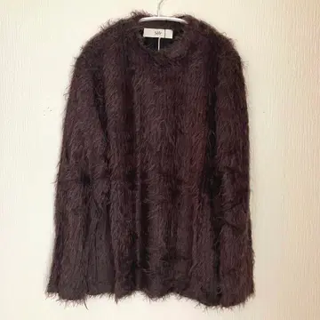 [ Sefr ] 미사용 새상품 탄력 브러쉬드 스웨터 M 사이즈