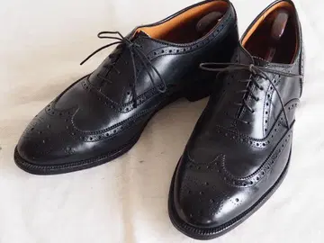 Alden 903 Black shot wing Tip Balmoral