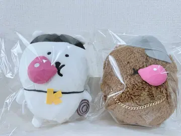 나가노 캐릭터즈 DJ 곰 래퍼 두더지 고로케 봉제 인형 나가노의 곰