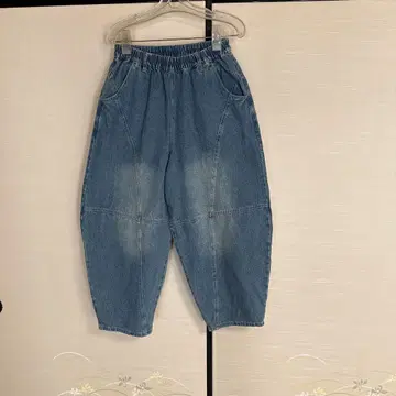 mililo 데님 블루 와이드 팬츠