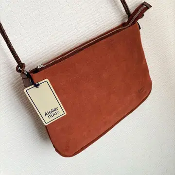 Atelier nuu 오렌지 소가죽 사코슈