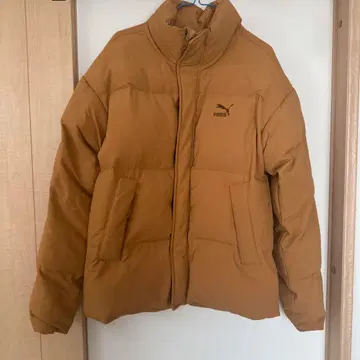puma 브라운 다운 자켓