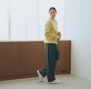 미사용 2024 북유럽, 어른을 위한 와이드 턱 팬츠 M
