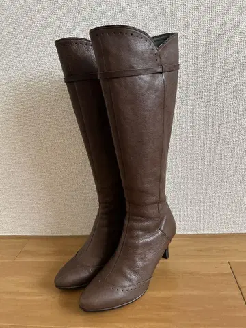엘레강스 히미코 히미코 부츠 롱 부츠 22.5cm 익명 배송