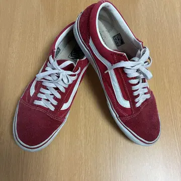 Vans 스니커즈 레드