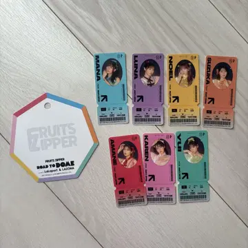 FRUITS ZIPPER 라라포트 컴플리트