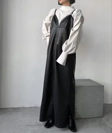 가죽 원피스