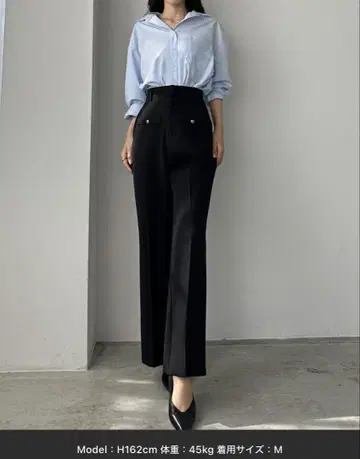 플레어 팬츠 Louere Shine