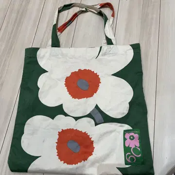 marimekko Unikko 60주년 bag (그린)