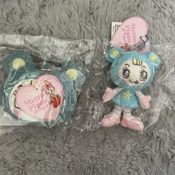 Mezzo Piano POPUP 블루베리에짱 마스코트 파우치 2점