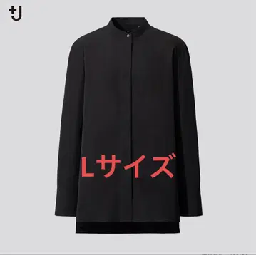 UNIQLO +J 수피마 코튼 스탠드 카라 셔츠