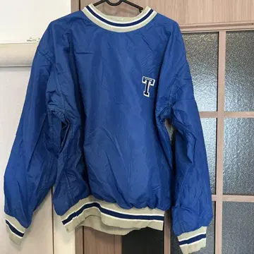 RUSSELL ATHLETIC 80-90s 파랑 나일론 자켓 usa 제작