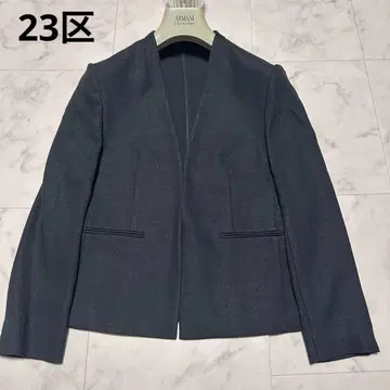 새상품급 23구 노카라 자켓 수트 포멀 워셔블 M