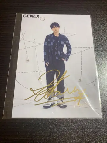 GENIC 친필 사인 아메미야 쇼