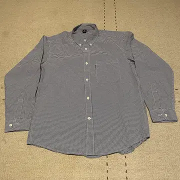 mont-bell 체크 무늬 긴팔 셔츠 XL