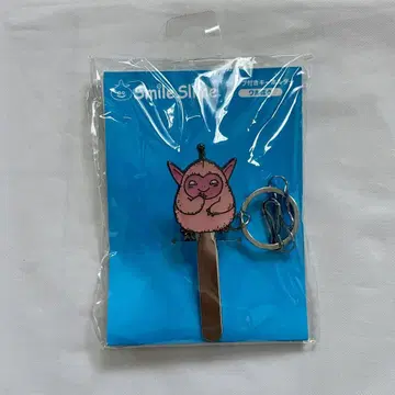 미개봉 새상품 스마일 슬라임 클립 포함 키링 와루보우