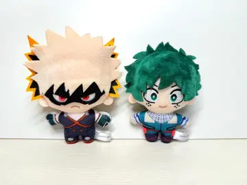 히로아카 캡슐 봉제 인형 컬렉션 바쿠고 카츠키 미도리야 이즈쿠 세트