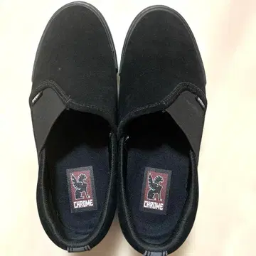 CHROME DIMA 2.0 스웨이드 슬립온 블랙 스니커즈 자전거 크롬