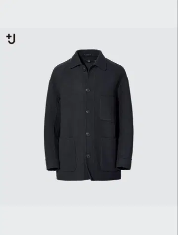 유니클로 UNIQLO +J 울 블렌드 오버 사이즈 셔츠