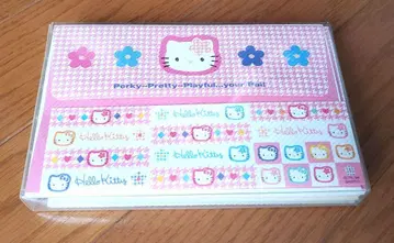 희귀 레어 레트로 1996년 헤이세이 헬로키티 레터 세트 카오하나