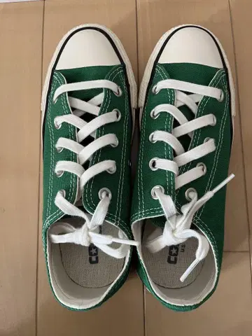 CONVERSE ALLSTAR 스니커즈 그린 22cm