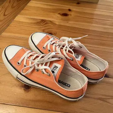 CONVERSE ALL STAR 오렌지 로우컷