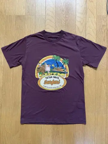 Teton Bros. 티브로스 크림슨 팥색 T셔츠