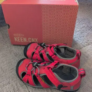 KEEN 아웃도어 샌들 레드