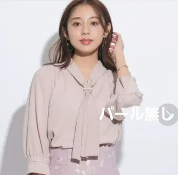 6부 소매 펄 바 블라우스 저스길리티 참관 간담 입학