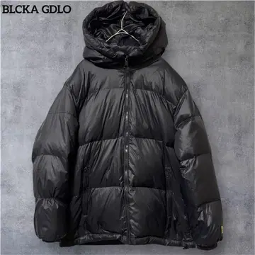 BLCKA GDLO 다운 자켓 S 사이즈 블랙 금 방한 육중한 다운