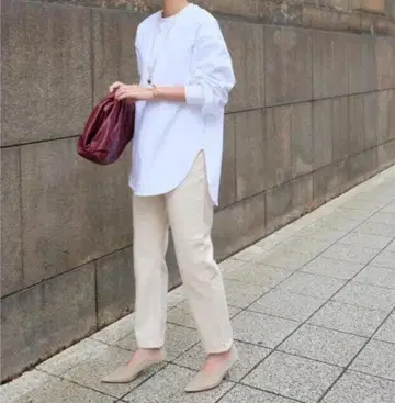 machatt 마차트 라운드 헴 롱T 롱 티셔츠