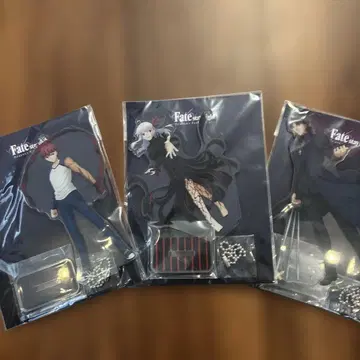 Fate/stay night 아크릴 스탠드 3체 세트