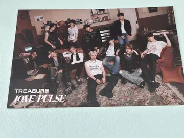 TREASURE LOVE PULSE 엽서 시리얼 미사용