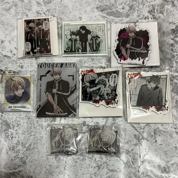 토겐안키 이치노세 시키 코고자키 진 아크릴 키링 TSUTAYA 원화전