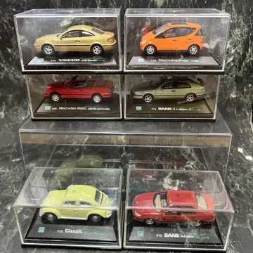 1/72 혼웰 볼보, 벤츠, 사브, 폭스바겐 등 6대