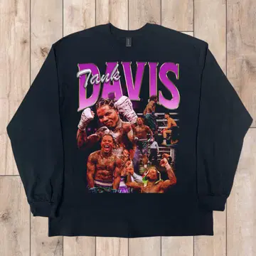 저본테이 데이비스 복싱 [ XL 사이즈 ] 긴팔 블랙 raptee