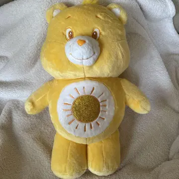 케어 베어스 옐로우 컬러 봉제 인형