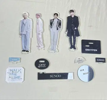 ENHYPEN SUNOO 아크릴 스탠드 세트 (봉투 포함)
