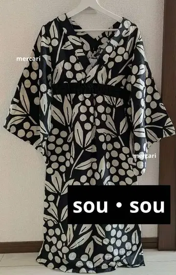 SOU SOU 유카타 미타테 원피스