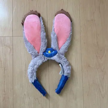 상하이 디즈니 주디 머리띠 주토피아 코스프레