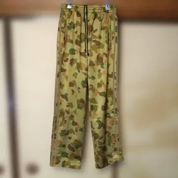 카모플라쥬 허리밴딩 팬츠 사이드 포켓 포함