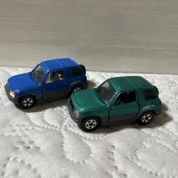 토미카 1994년 단종 도요타 라브4 RAV4 2대 세트