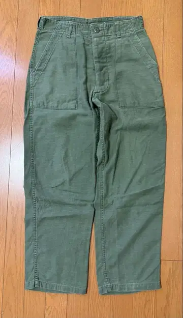 60s OG-107 베이커 팬츠 US ARMY 카고 팬츠