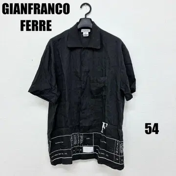 0340P GIANFRANCO FERRE 남성 반팔 셔츠