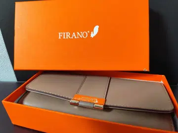 FIRANO 3단 폴더형 지갑 베이지